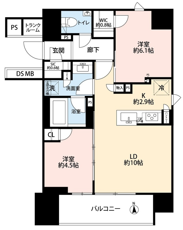 千代田区神田佐久間町４丁目の賃貸マンション