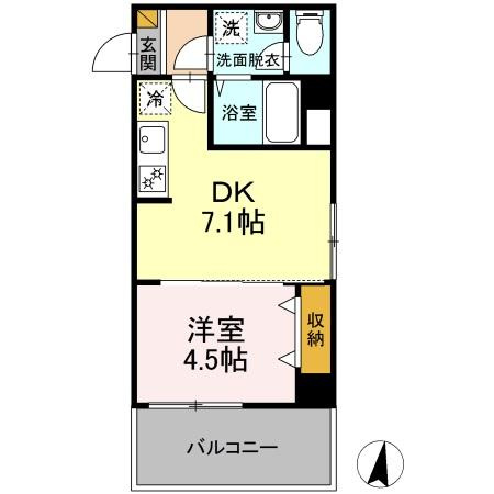 ニュートリノ要の間取り