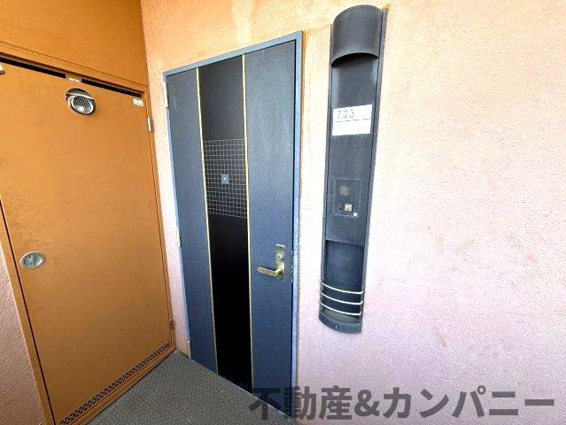 ダイアパレス宮西の玄関|きれいな玄関です