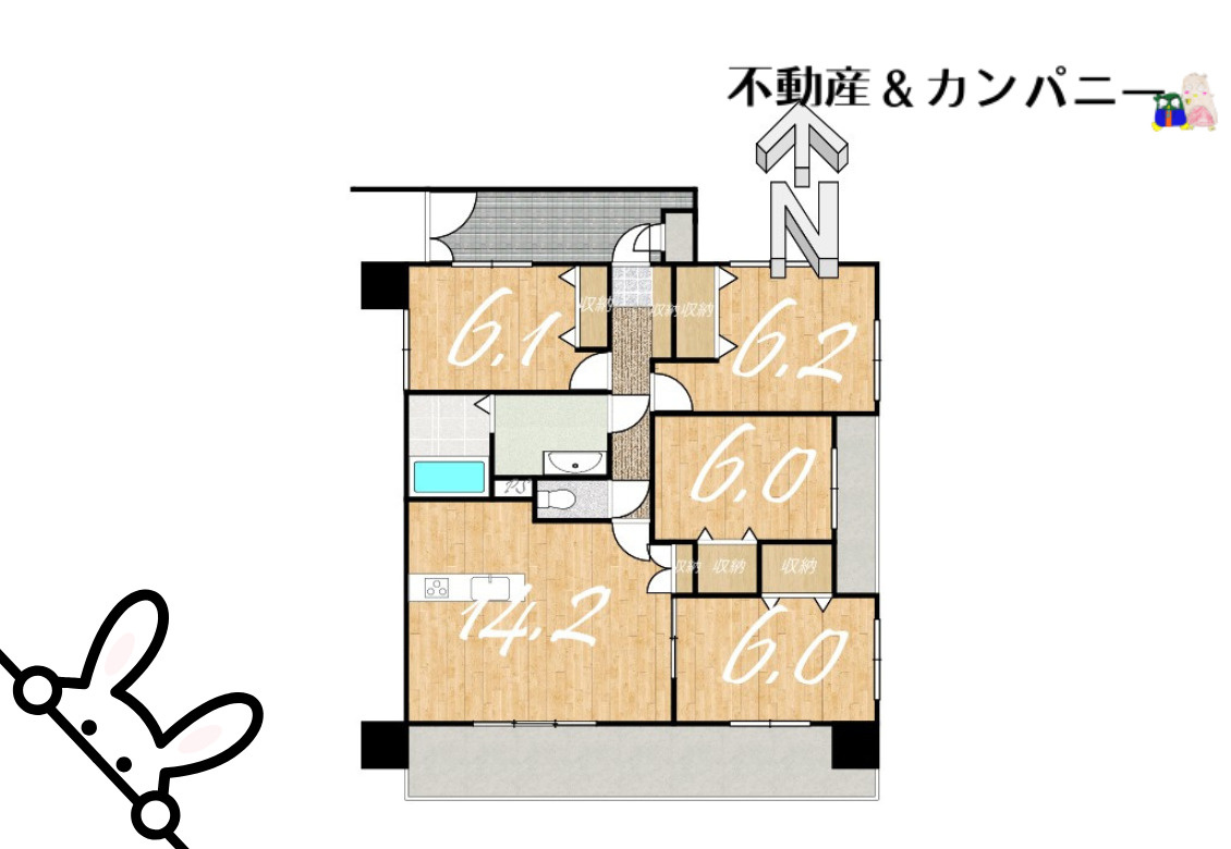 ダイアパレス宮西の間取り