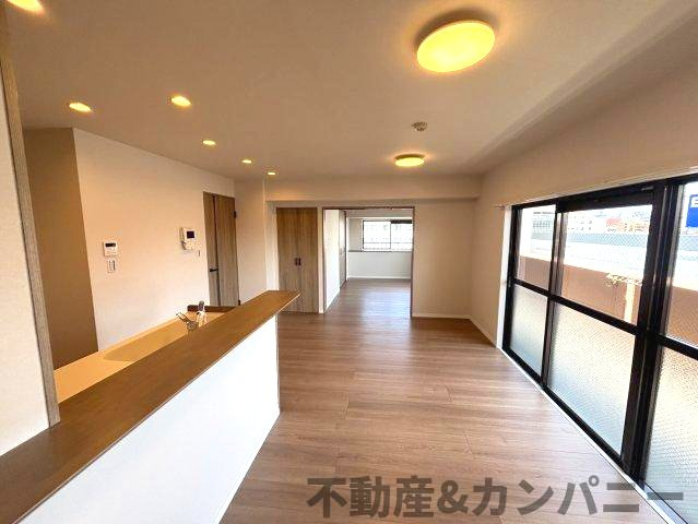 ダイアパレス宮西の居間・リビング|おしゃれな居間です