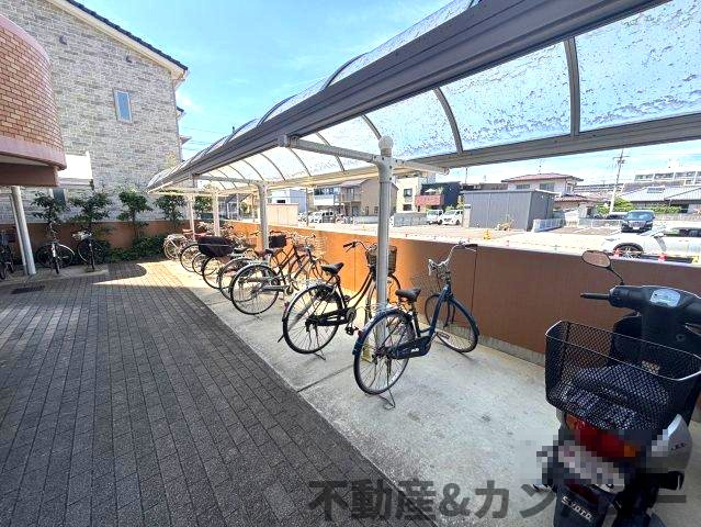 ダイアパレス宮西の駐輪場|駐輪場です