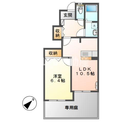 メゾンド・ソレイユ Ｂの間取り