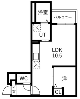 【間取り】 | Ｊａｃｋ　ｍｉｙａｈａｒａⅡ | 間取りです。