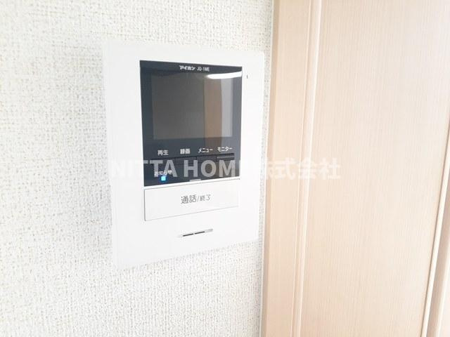 ラフレシールのセキュリティ|ＴＶインターホン付きでセキュリティ面は安心ですね◎