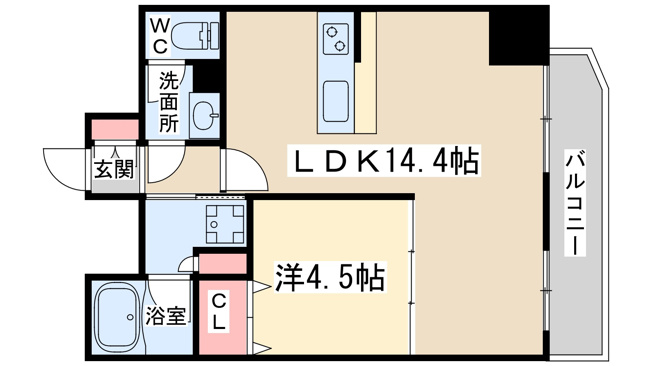 【間取り】 | セレニテ梅田北プレミアム