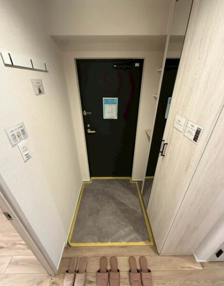 東急ドエルアルス伏見南十七条の玄関
