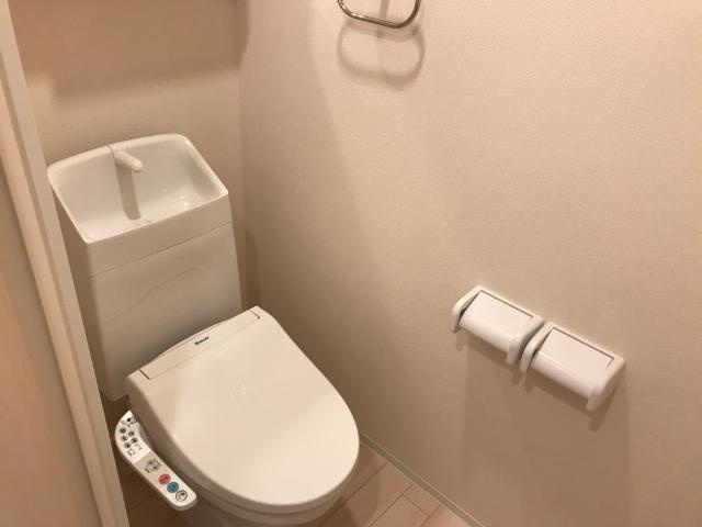 ナスタチウムのトイレ