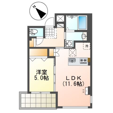 ナスタチウムの間取り