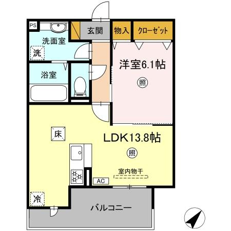 ベラヴィスタ蘇我の間取り