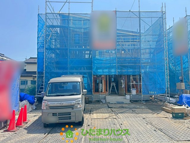 古河市上辺見　新築一戸建て　03　全3区画の外観|2026/7/10　撮影