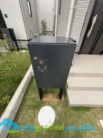 藤沢市鵠沼松が岡７期　新築戸建　全３棟３号棟のその他|宅配ボックス
