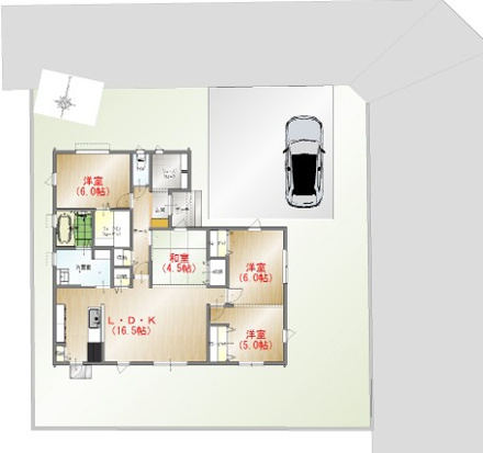 【区画図】 | 久保原町 2,890万円