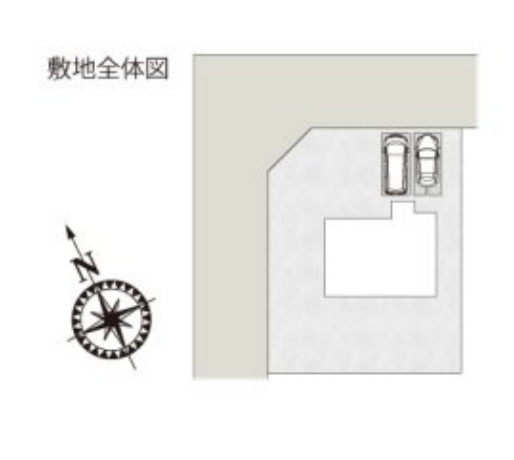 【区画図】 | 加須市下高柳第11期　ワイウッドコート　新築戸建　全12棟　9号棟