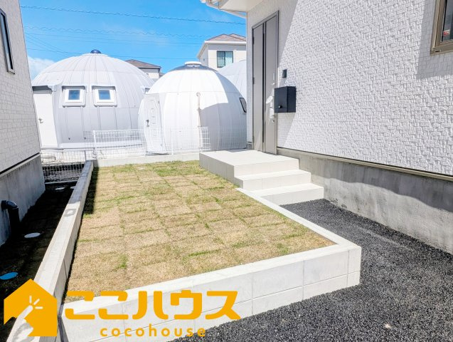 うるま市勝連南風原第6　新築戸建て　全2棟　2号棟の庭|お庭もございます