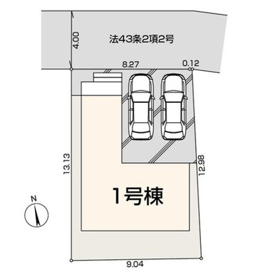 【区画図】 | 武蔵村山市大南3丁目/新築戸建て　全1棟