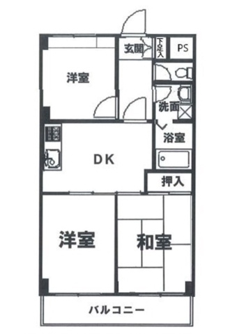 ブルームライフ市川の間取り