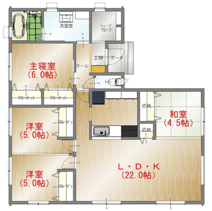 【間取り】 | 久保原町 2,840万円