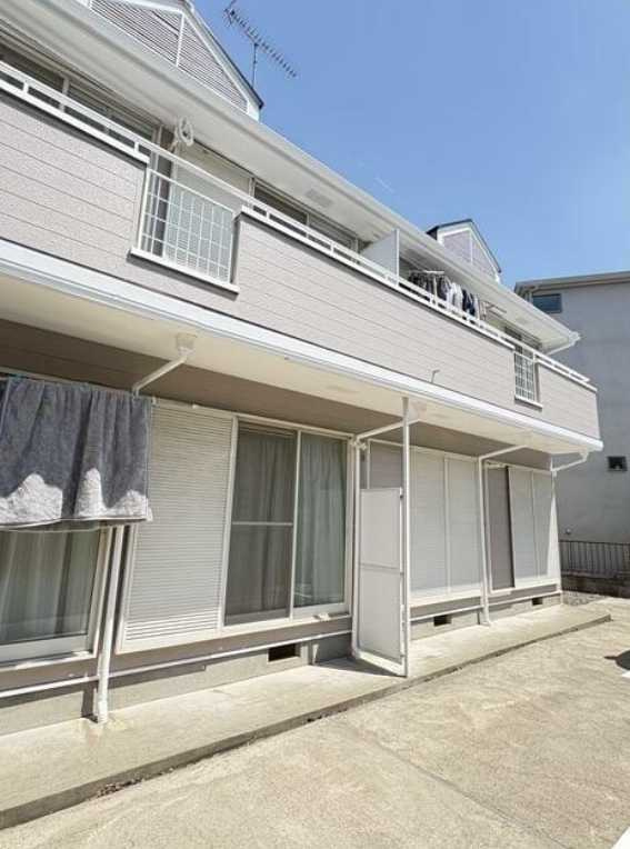 フェリース玉川台　角部屋　南向き　温水洗浄便座のバルコニー