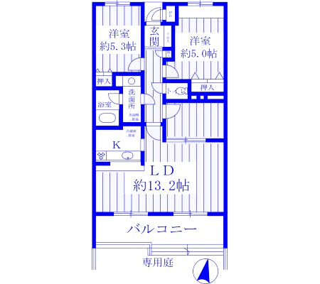 Sun Field与野の間取り