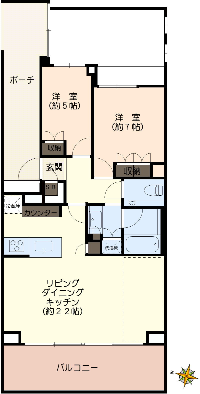 【間取り】