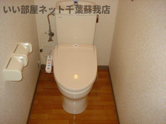 エクセルハイムＢのトイレ|トイレもきれいです