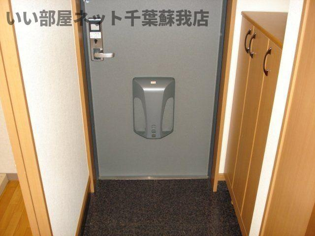 エクセルハイムＢの玄関|毎日通る玄関はこちらです