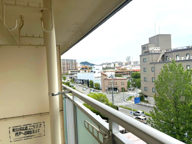 名谷13団地45号棟の展望