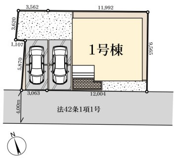 【区画図】 | Livele Garden.S熊谷市別府第5　新築住宅