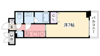 【間取り】 | CODE西宮甲子園口