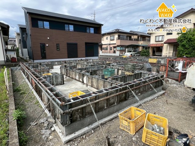 焼津市東小川８丁目　新築戸建の外観|【A号棟】2026年7月上旬撮影