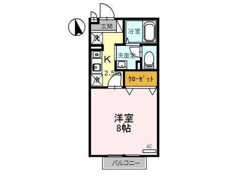 綾部市青野町西吉美前のアパート
