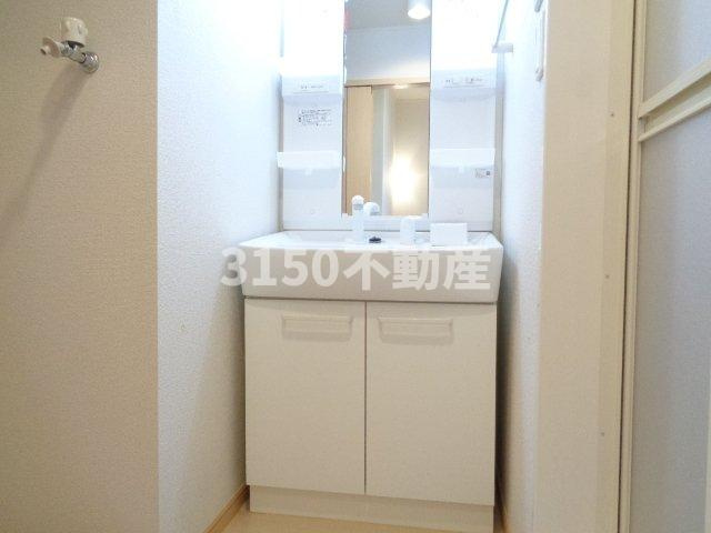 アルバーダの洗面所|スペースが確保できる洗面所です