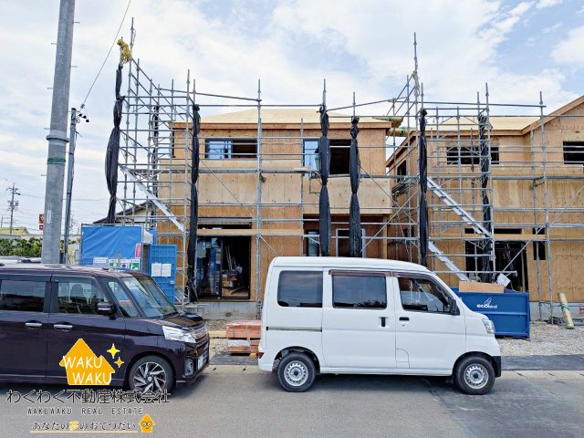 焼津市東小川８丁目　新築戸建の外観|【B号棟】2026年7月30日撮影