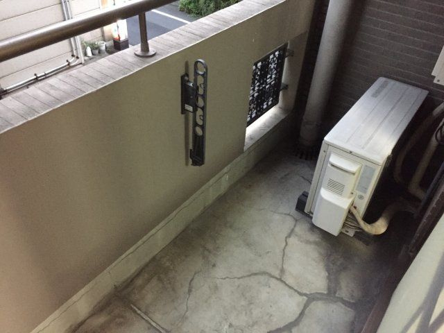 グリンピア亀戸のバルコニー
