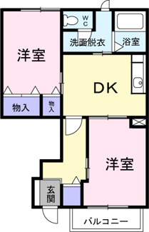 【間取り】 | ジョワイユー・ファミーユ | 間取図