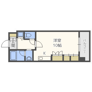 CITY SPIRE難波WESTの間取り