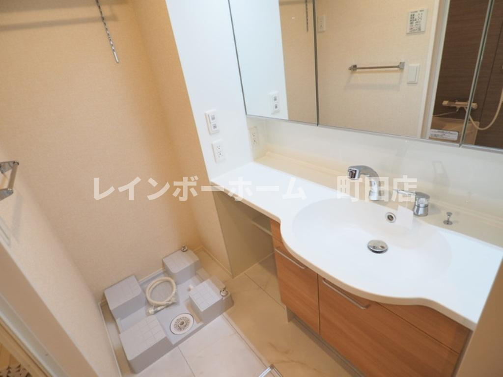 コンフォート新治※初期費用分割あと払いサービス利用可能物件の洗面所