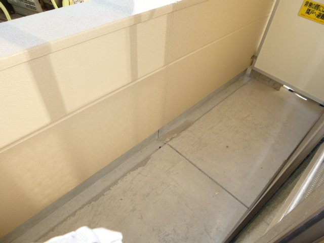 コンフォート池元のバルコニー
