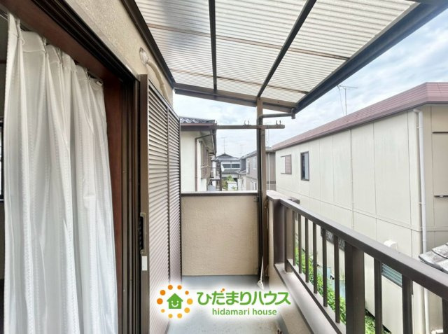 幸手市緑台１丁目　中古一戸建てのバルコニー