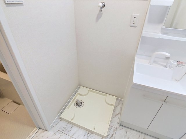 とってもたのし荘の洗面所
