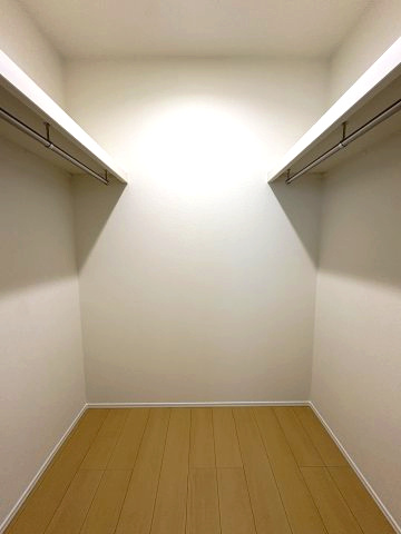 戸田市川岸３丁目2180番　C号棟　新築戸建ての収納|２階ウォークインクローゼット