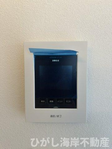茅ヶ崎市南湖3丁目　新築戸建　全2棟のセキュリティ|TVモニター付きインターフォン