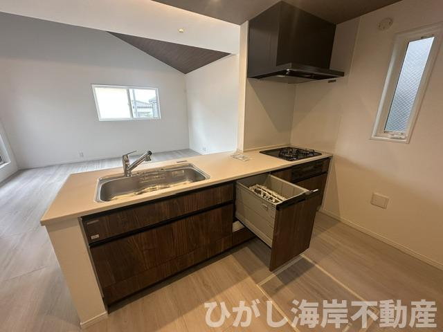 茅ヶ崎市南湖3丁目　新築戸建　全2棟のキッチン|キッチンスペース