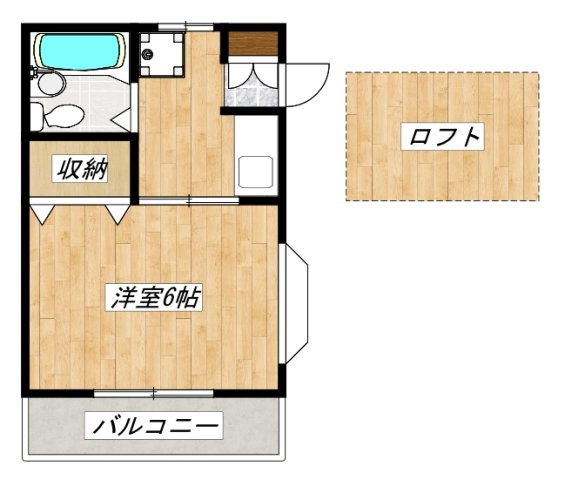 サンシャインⅠの間取り