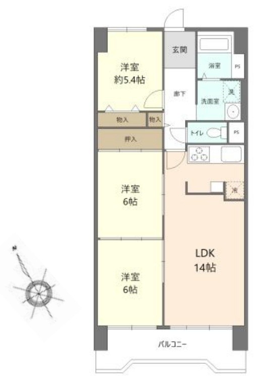 藤和東加古川ハイタウンA棟　　JR「東加古川駅」徒歩10分