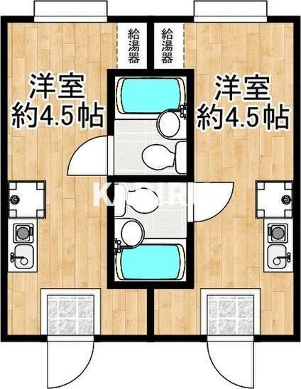 サクセスコート都島の間取り