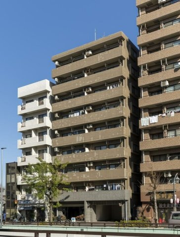 目黒アムフラットの外観|建物外観を気になさる方へ、見た目の良い物件です