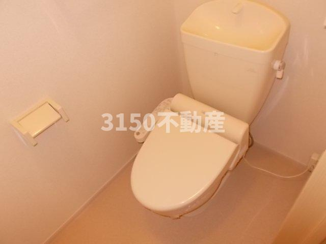 ベル　ソレイユⅡのトイレ|ゆったりとした空間のトイレです