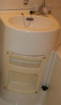 代々木コーポの洗面所
